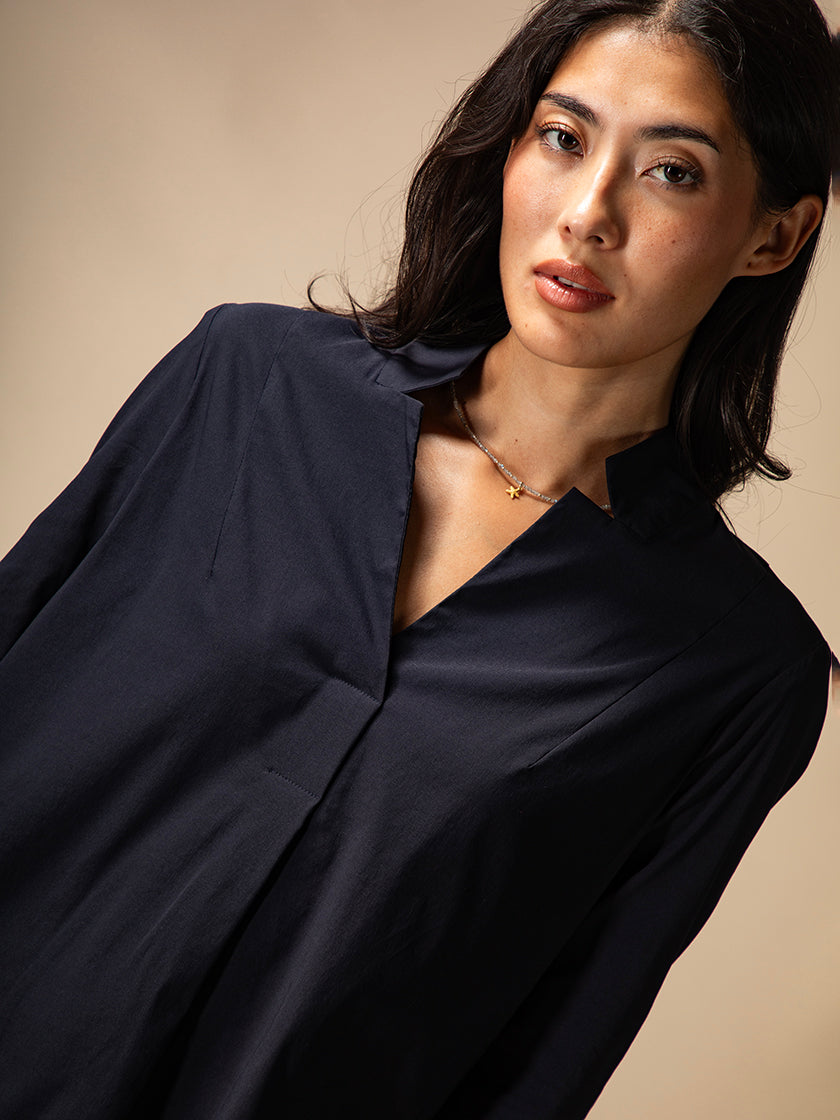 Bluse «Bablue» von SYNDICATE