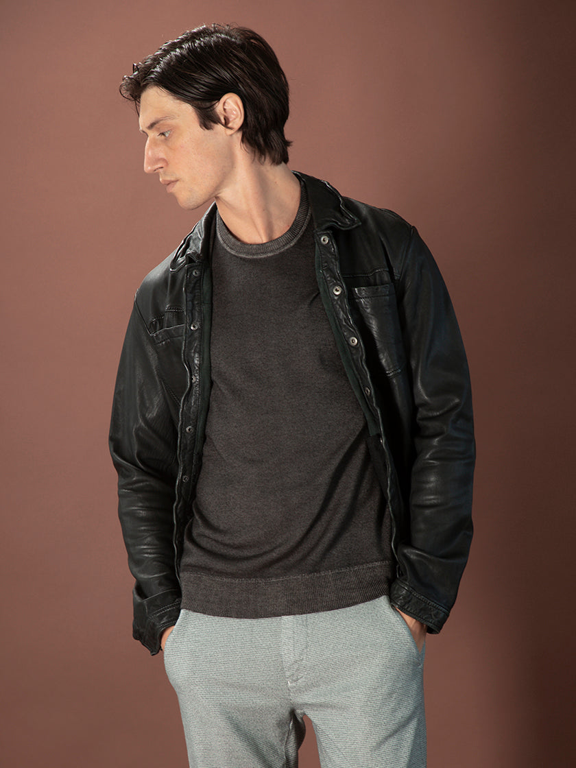 Lederjacke «Sheep Ray Washed» von FREAKY NATION
