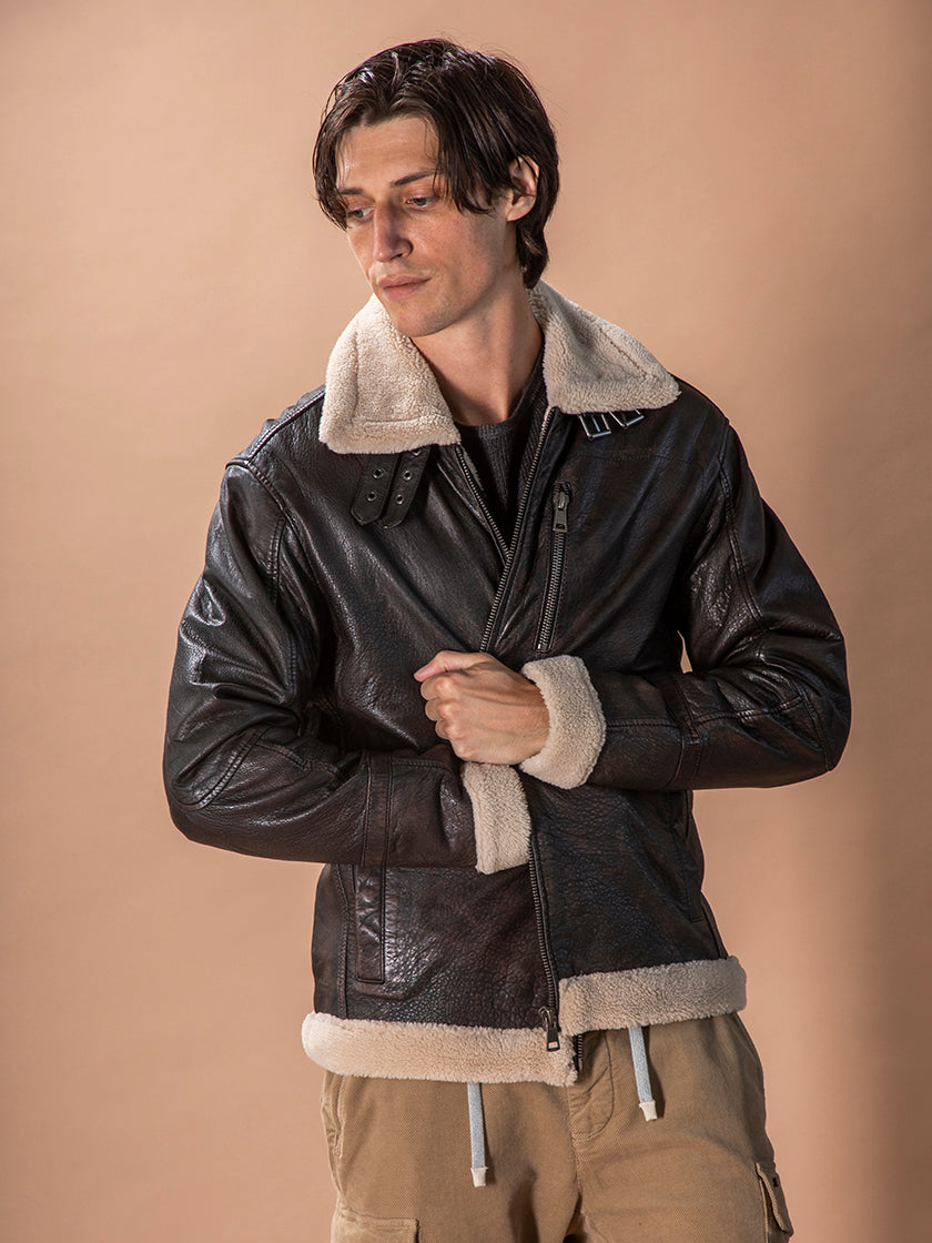 Lederjacke von FREAKY NATION