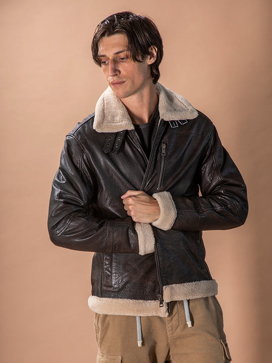 Lederjacke von FREAKY NATION
