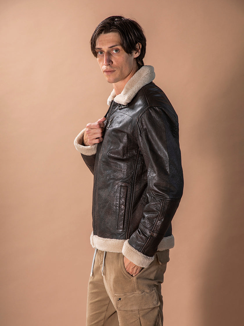 Lederjacke von FREAKY NATION