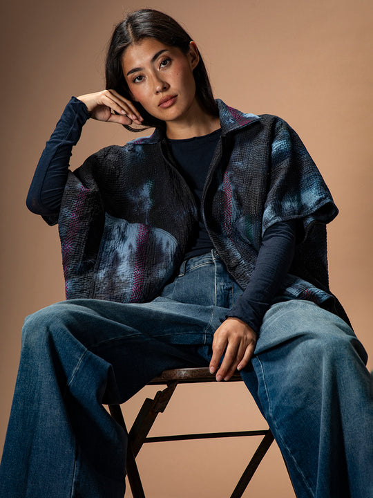 Jacke «Kantha Reversible» von COFUR