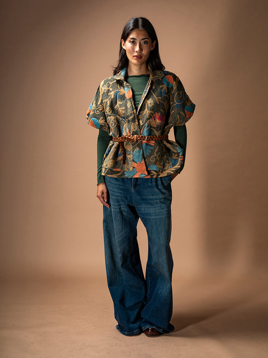 Jacke «Kantha Reversible» von COFUR