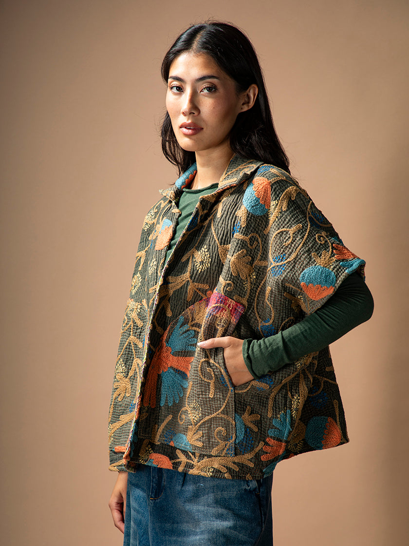 Jacke «Kantha Reversible» von COFUR