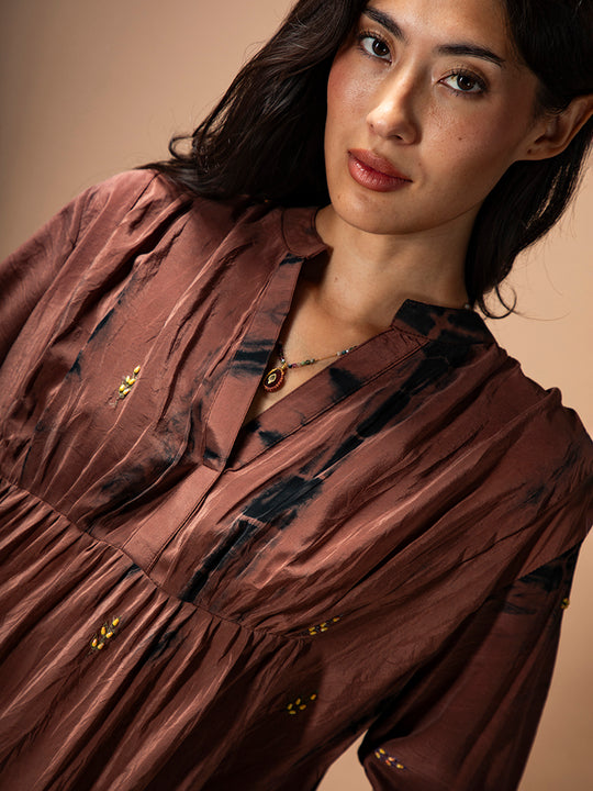 Seidenbluse «City» von COFUR