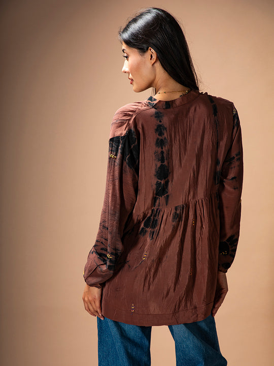 Seidenbluse «City» von COFUR