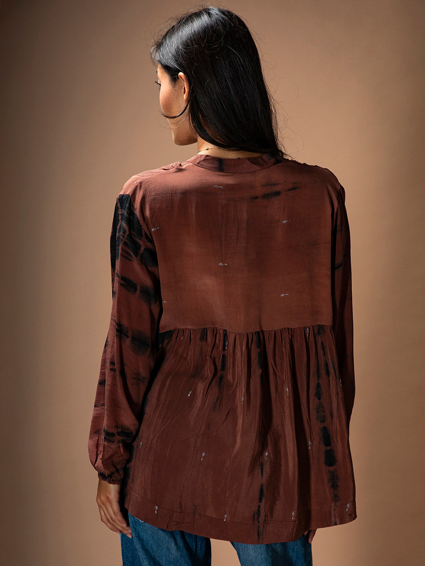 Seidenbluse «City» von COFUR