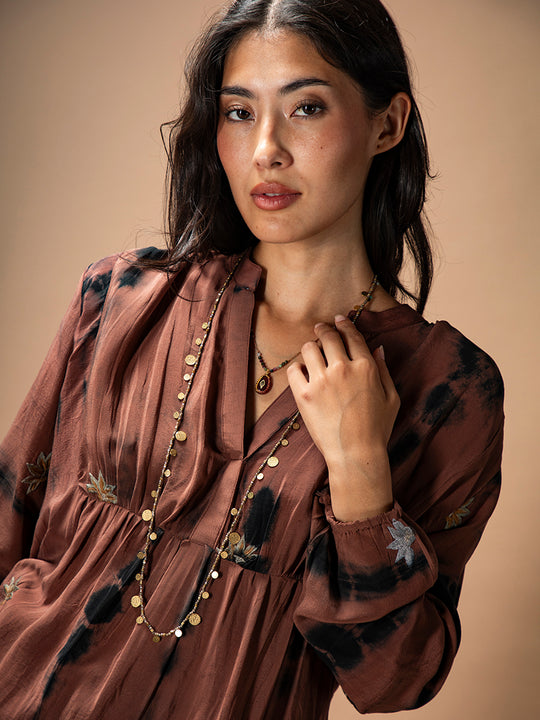 Seidenbluse «City» von COFUR