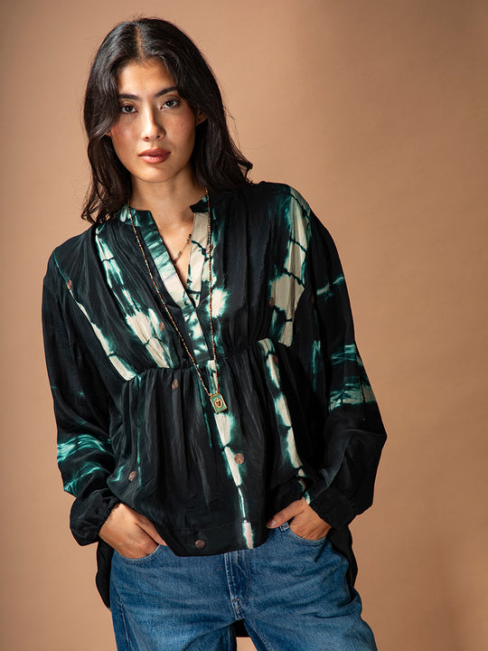 Seidenbluse «City» von COFUR