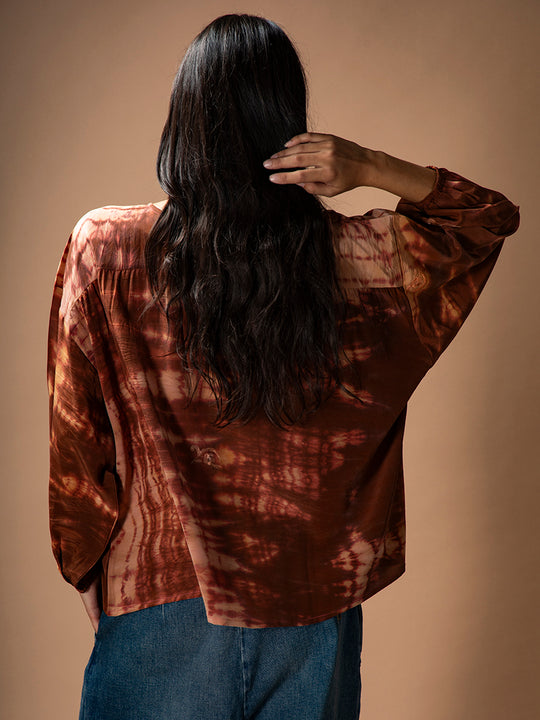 Chemisier en soie « Jaipur » de COFUR