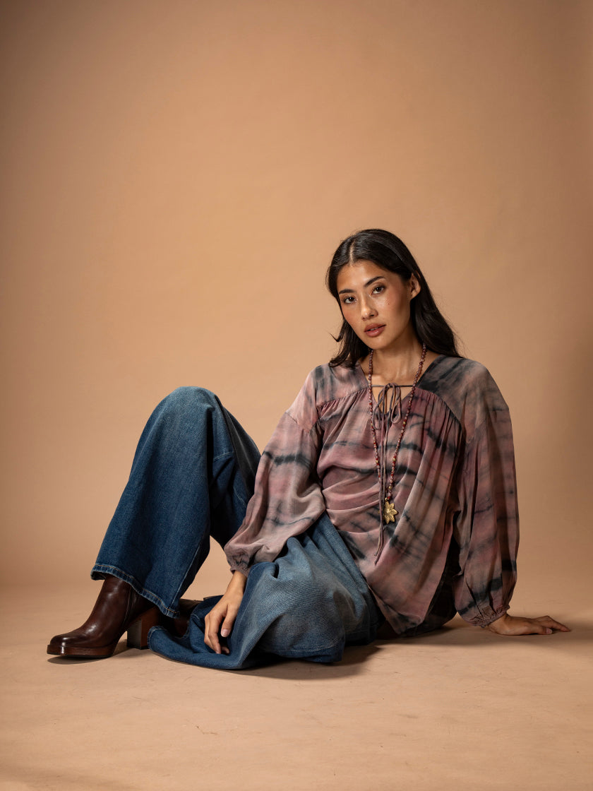 Seidenbluse «Jaipur» von COFUR