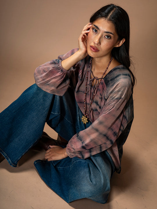 Seidenbluse «Jaipur» von COFUR