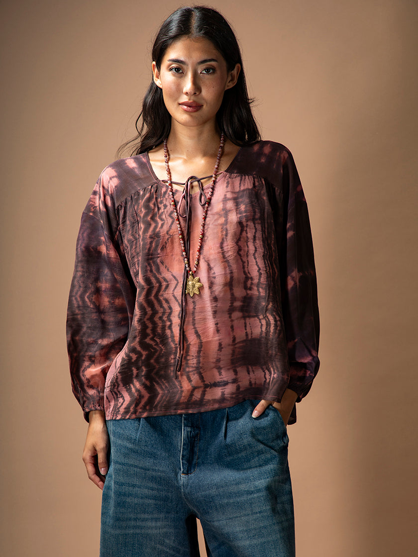 Seidenbluse «Jaipur» von COFUR