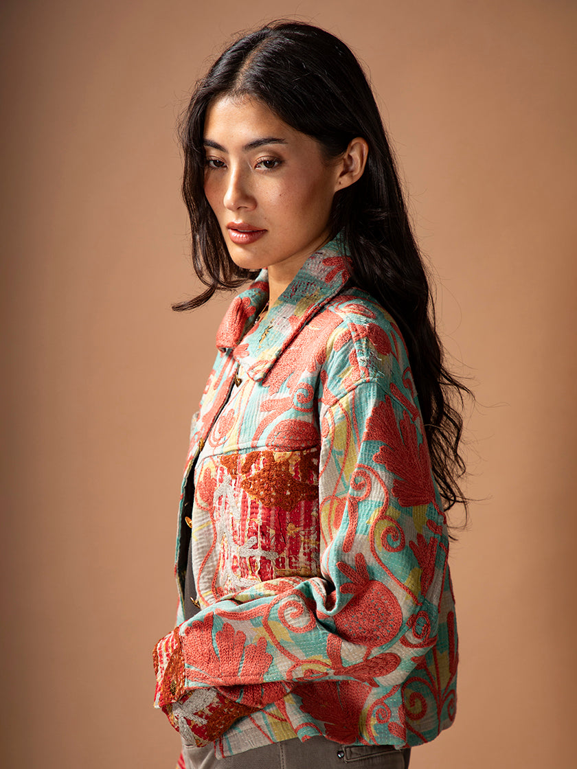 Jacke «Kantha Cotton» von COFUR