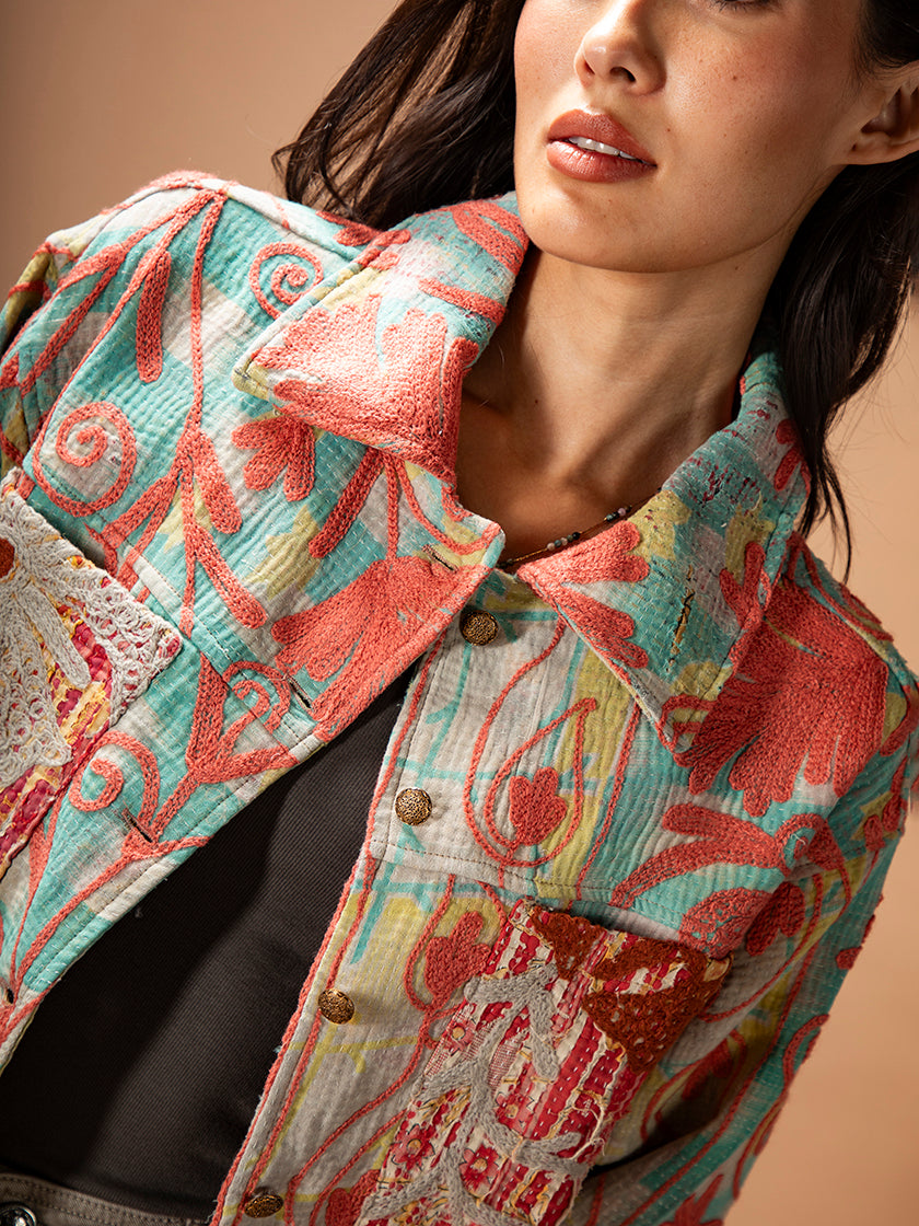 Jacke «Kantha Cotton» von COFUR