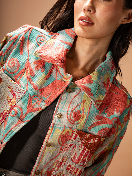 Jacke «Kantha Cotton» von COFUR
