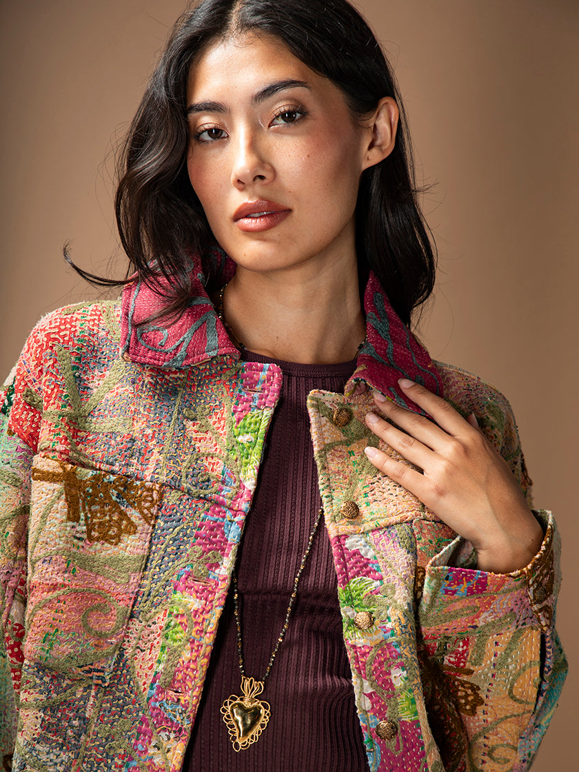 Jacke «Kantha Cotton» von COFUR