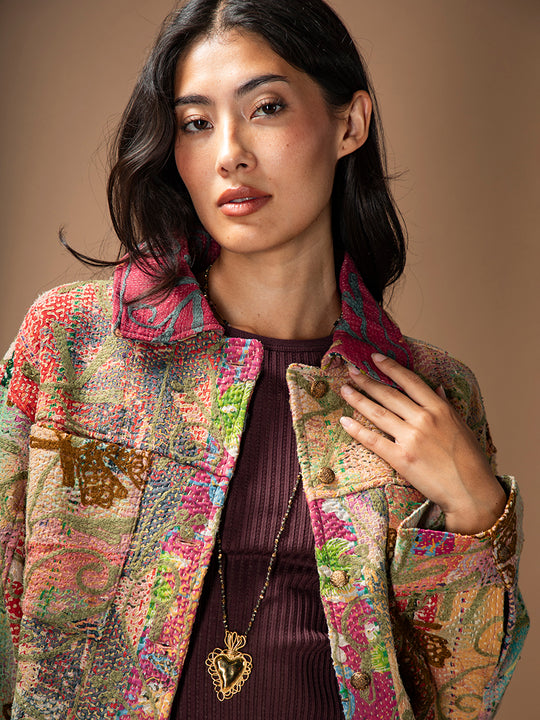 Jacke «Kantha Cotton» von COFUR