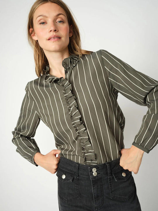 Bluse «Billy Stripe» von MOS MOSH