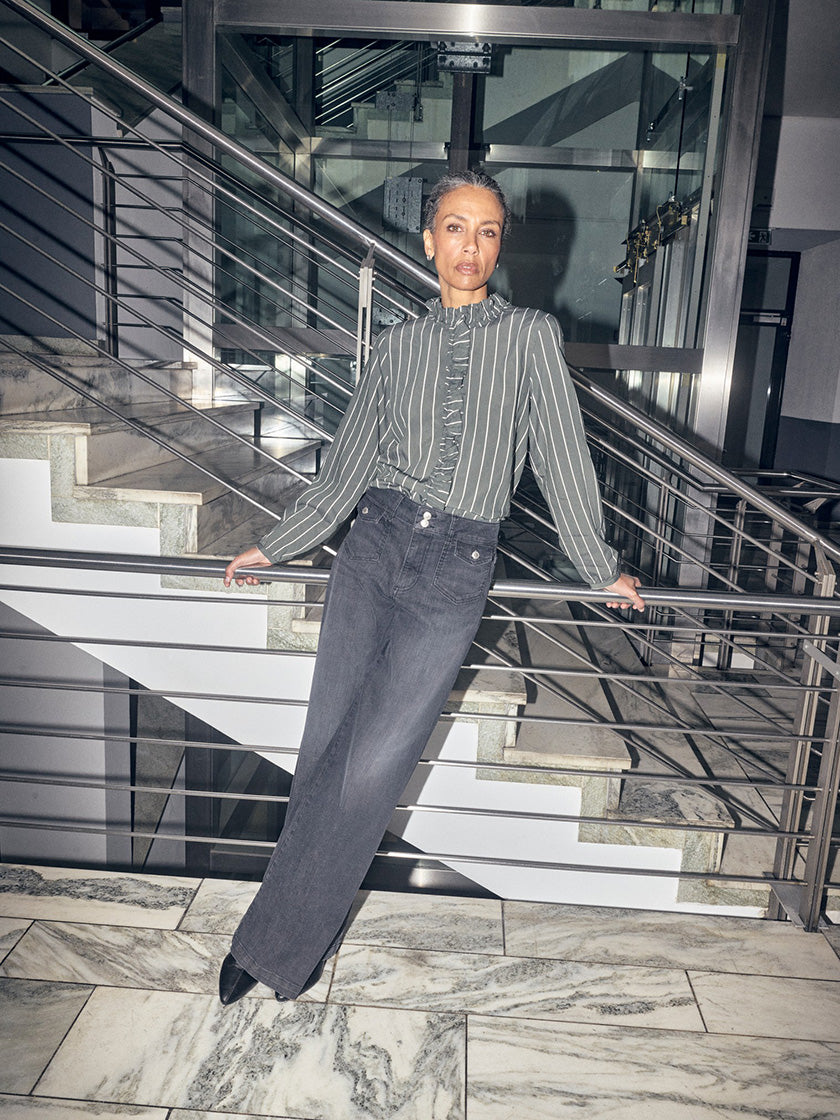 Bluse «Billy Stripe» von MOS MOSH