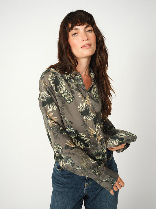 Bluse «Abina Floro» von MOS MOSH