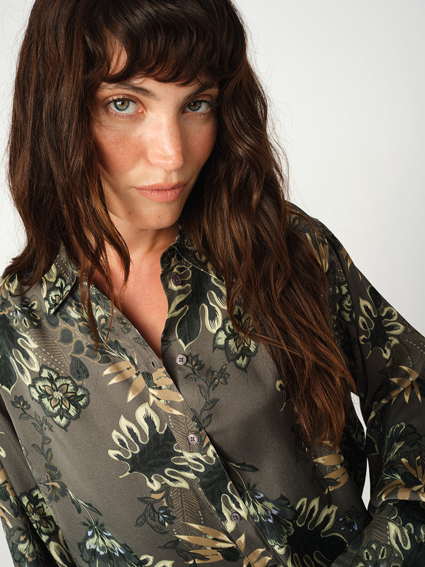 Bluse «Abina Floro» von MOS MOSH