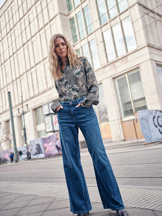 Bluse «Abina Floro» von MOS MOSH