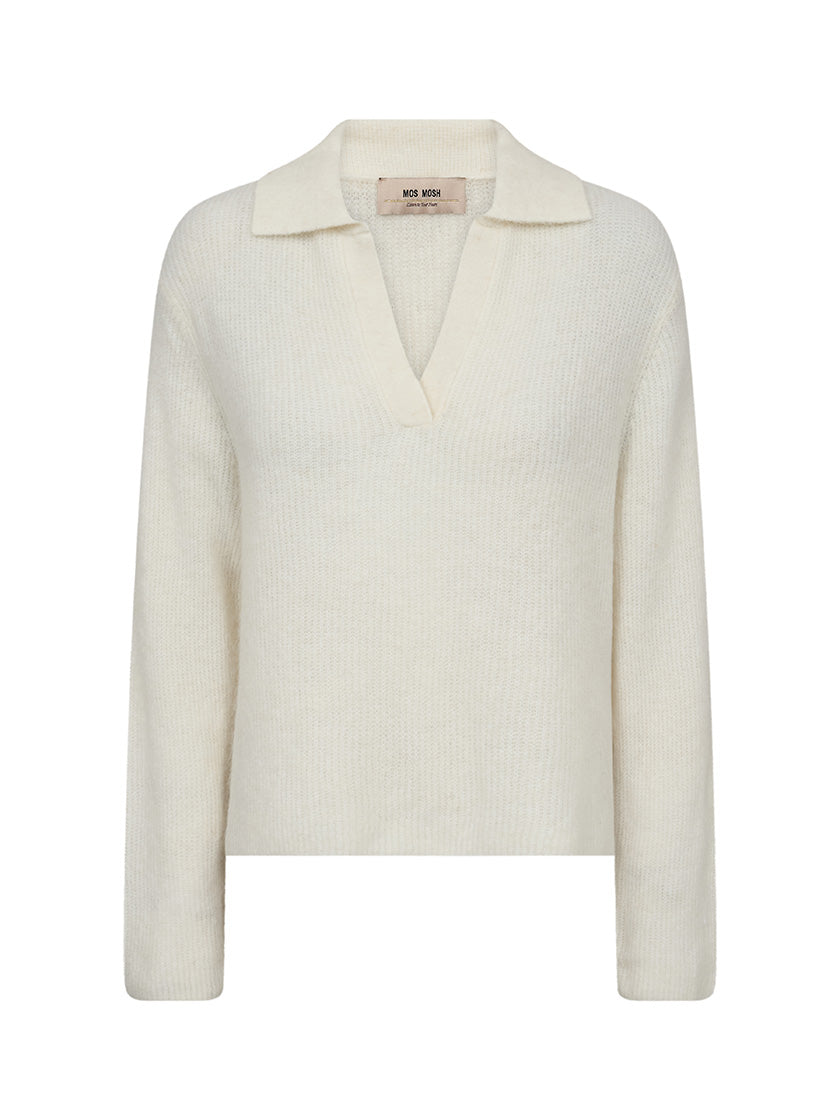 Pullover «Thora Aidy Polo Knit» von MOS MOSH