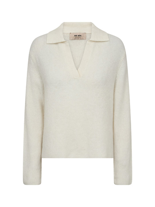 Pullover «Thora Aidy Polo Knit» von MOS MOSH