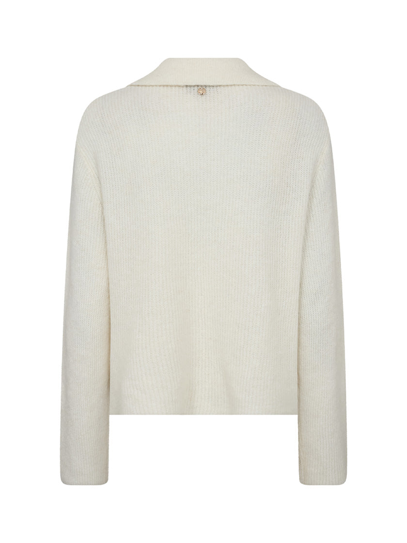 Pullover «Thora Aidy Polo Knit» von MOS MOSH