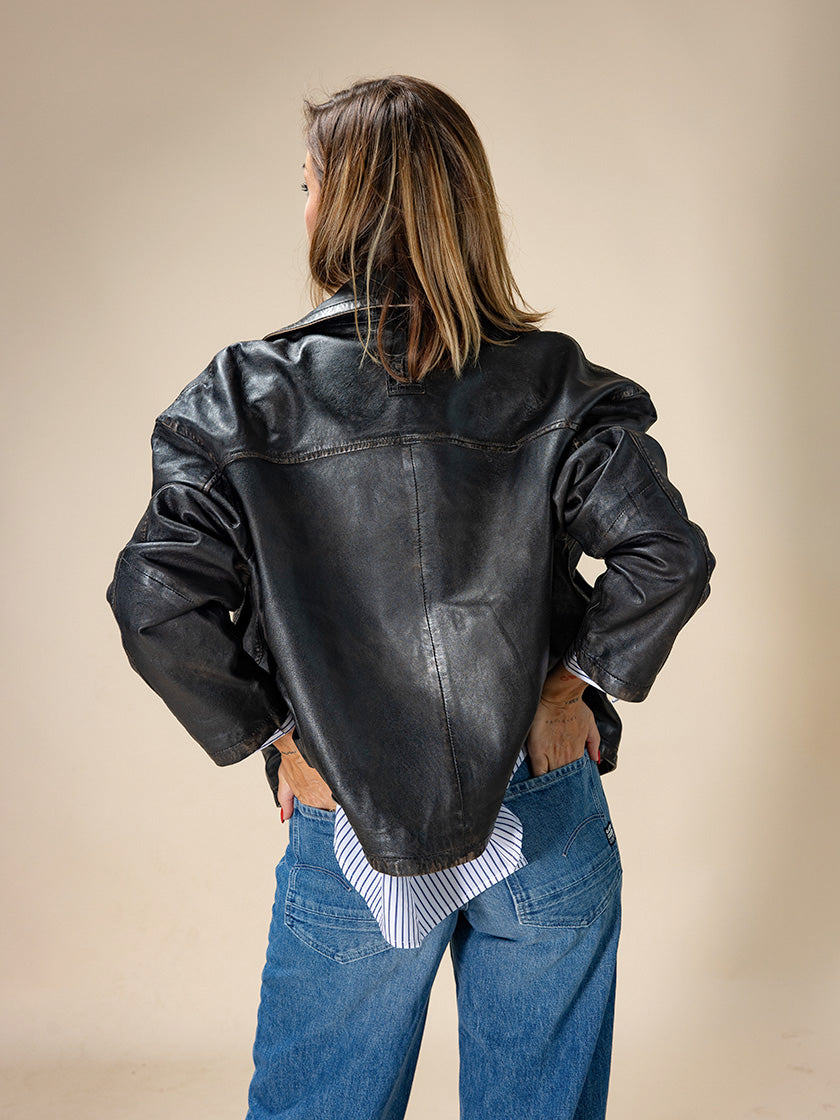 Lederjacke «Abbie» von FREAKY NATION