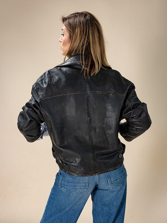 Lederjacke «Abbie» von FREAKY NATION