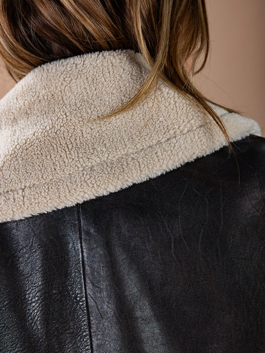 Lederjacke «Fake Fur» von FREAKY NATION
