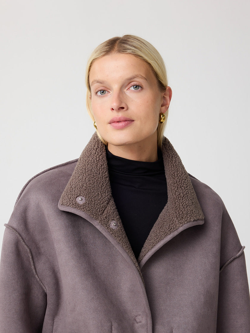 Jacke «Jill reversible» von KNIT-TED