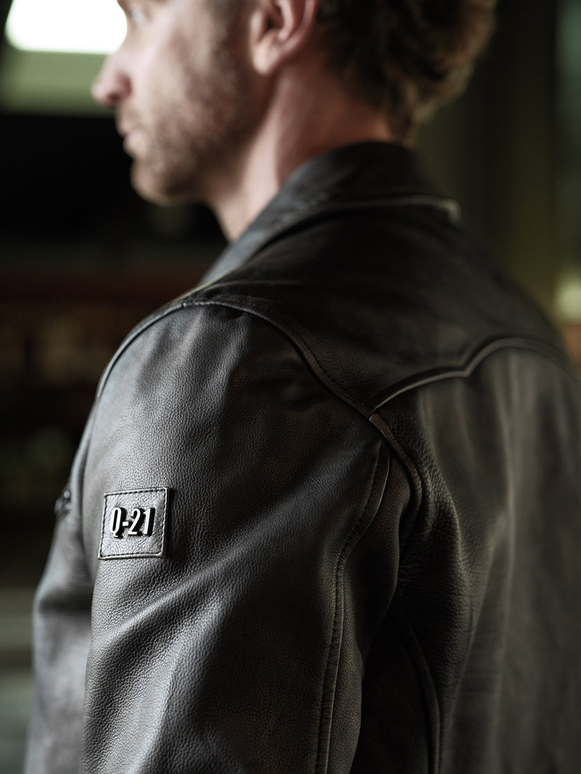 Lederjacke «Kolt» von Q-21