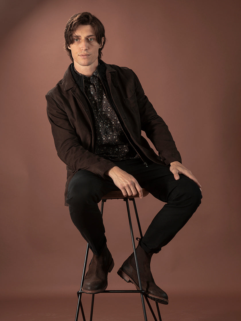 Lederjacke «Kaito» von Q-21