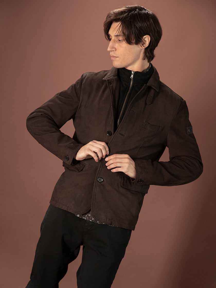 Lederjacke «Kaito» von Q-21
