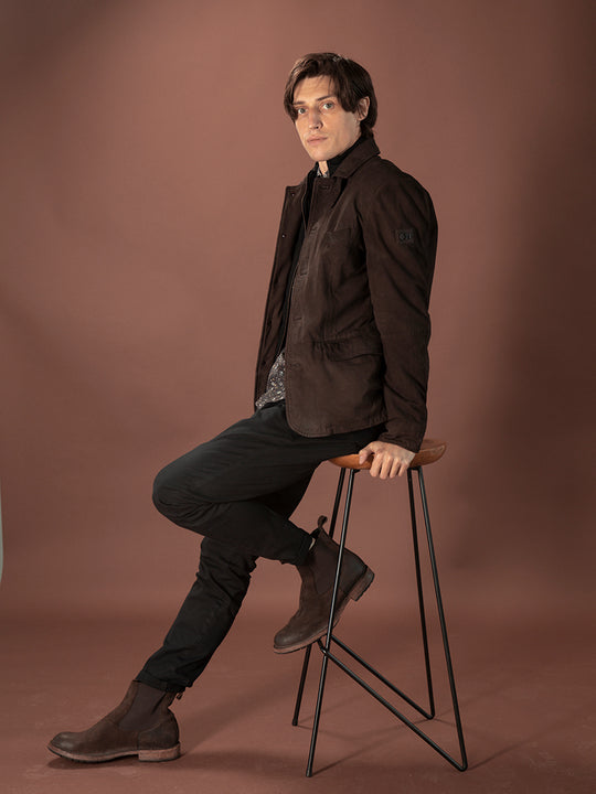 Lederjacke «Kaito» von Q-21