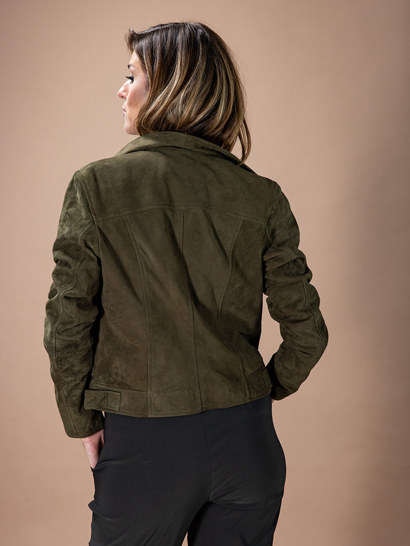 Lederjacke «Kate» von Q-21