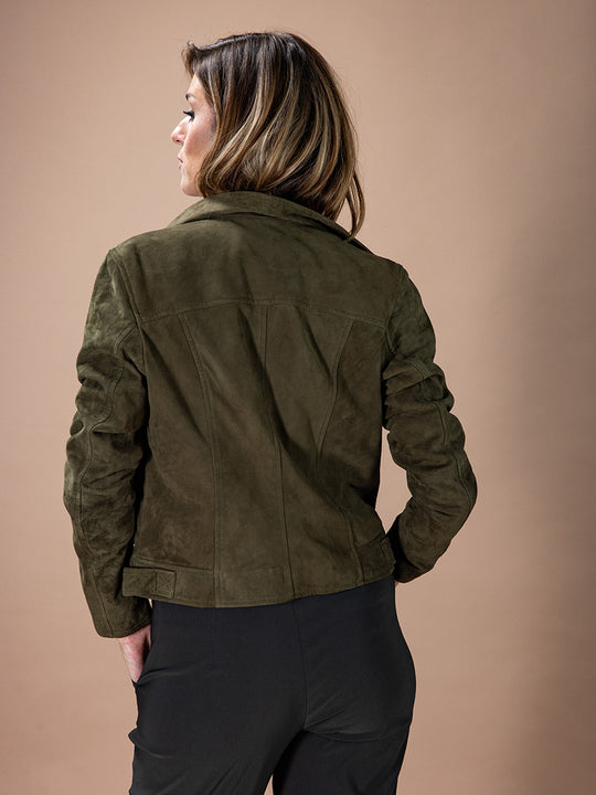Lederjacke «Kate» von Q-21