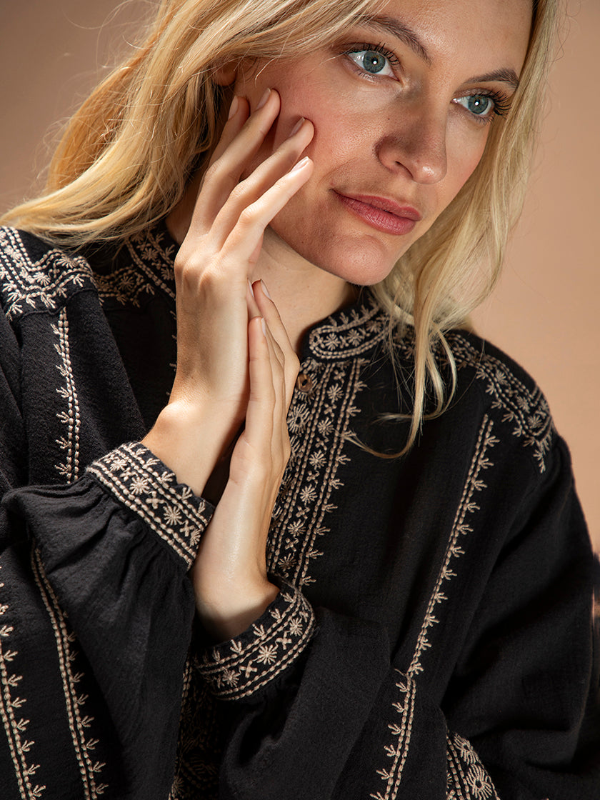 Bluse «Renato» von MAISON HOTEL