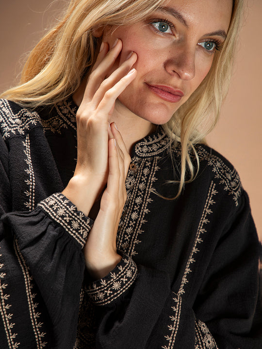 Bluse «Renato» von MAISON HOTEL