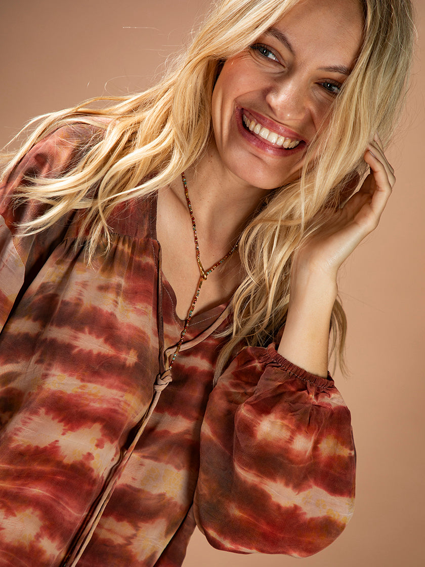 Seidenbluse «Jaipur» von COFUR