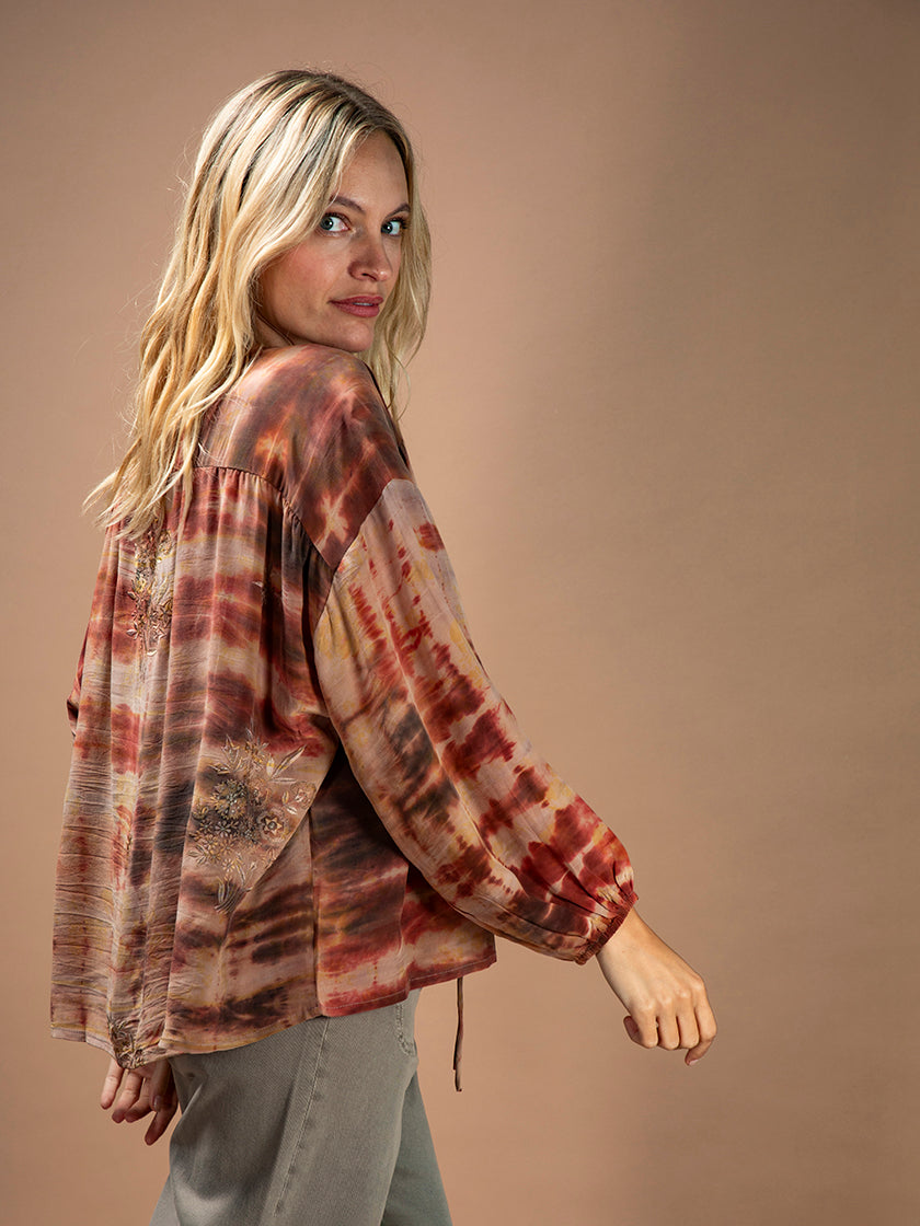 Seidenbluse «Jaipur» von COFUR