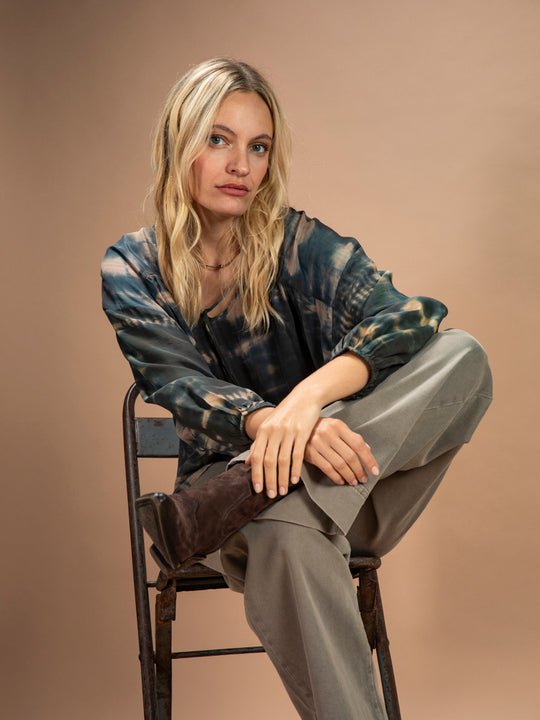 Seidenbluse «Jaipur» von COFUR