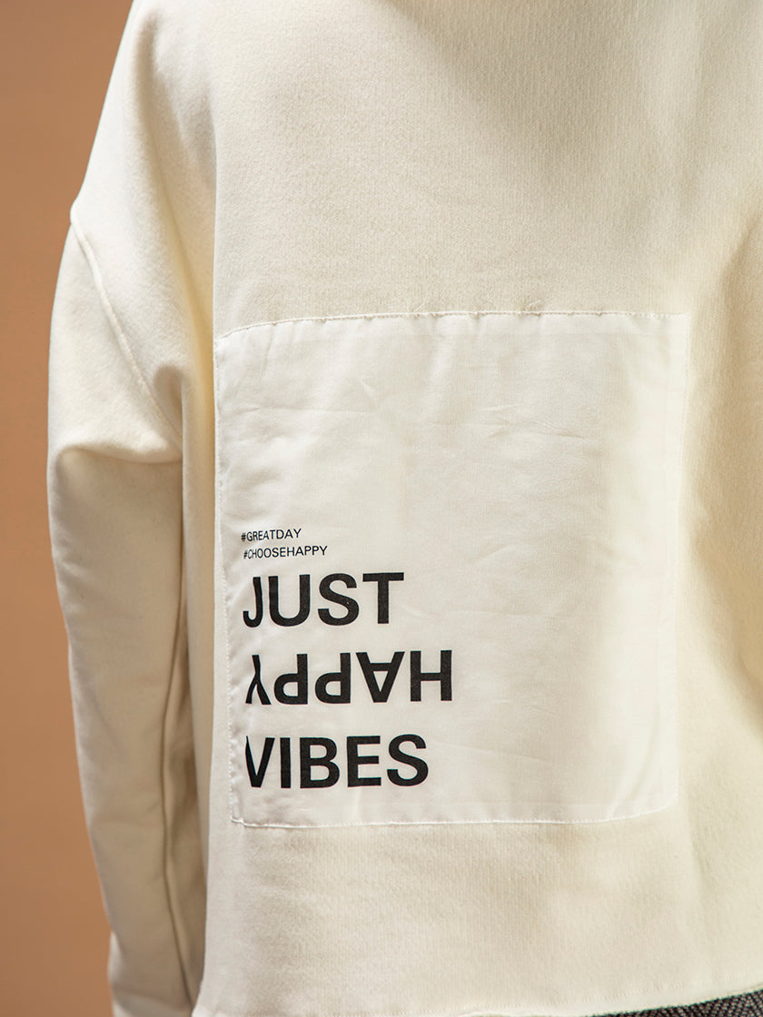 Sweatshirt «Happy Vibes» von MYAE