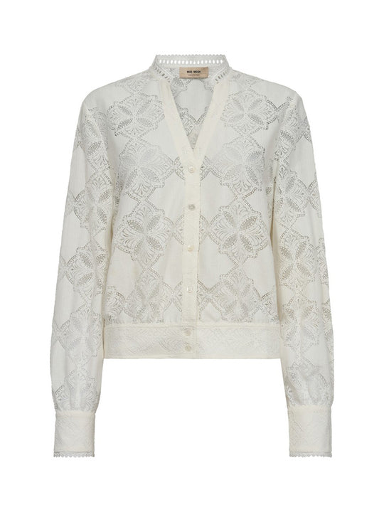 Bluse «Monja Yen Lace» von MOS MOSH