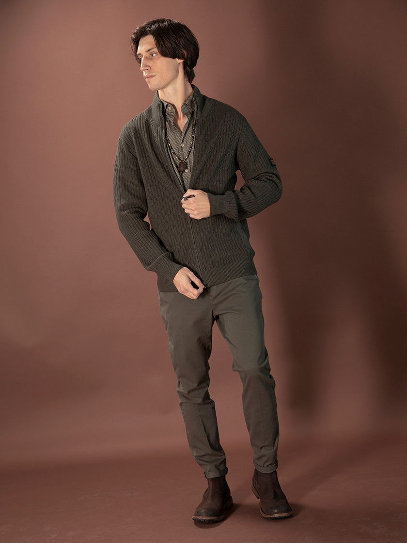 Strickjacke «Knitwear Collar» von PETROL