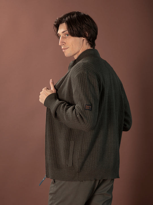 Strickjacke «Knitwear Collar» von PETROL