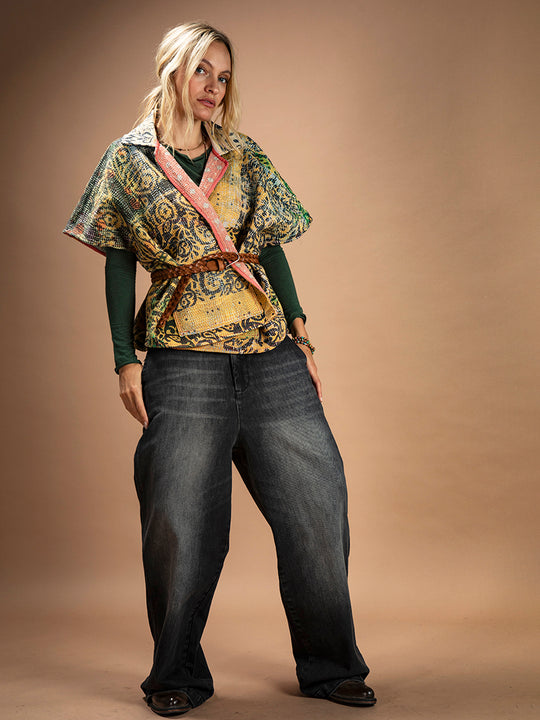 Jacke «Kantha Reversible» von COFUR